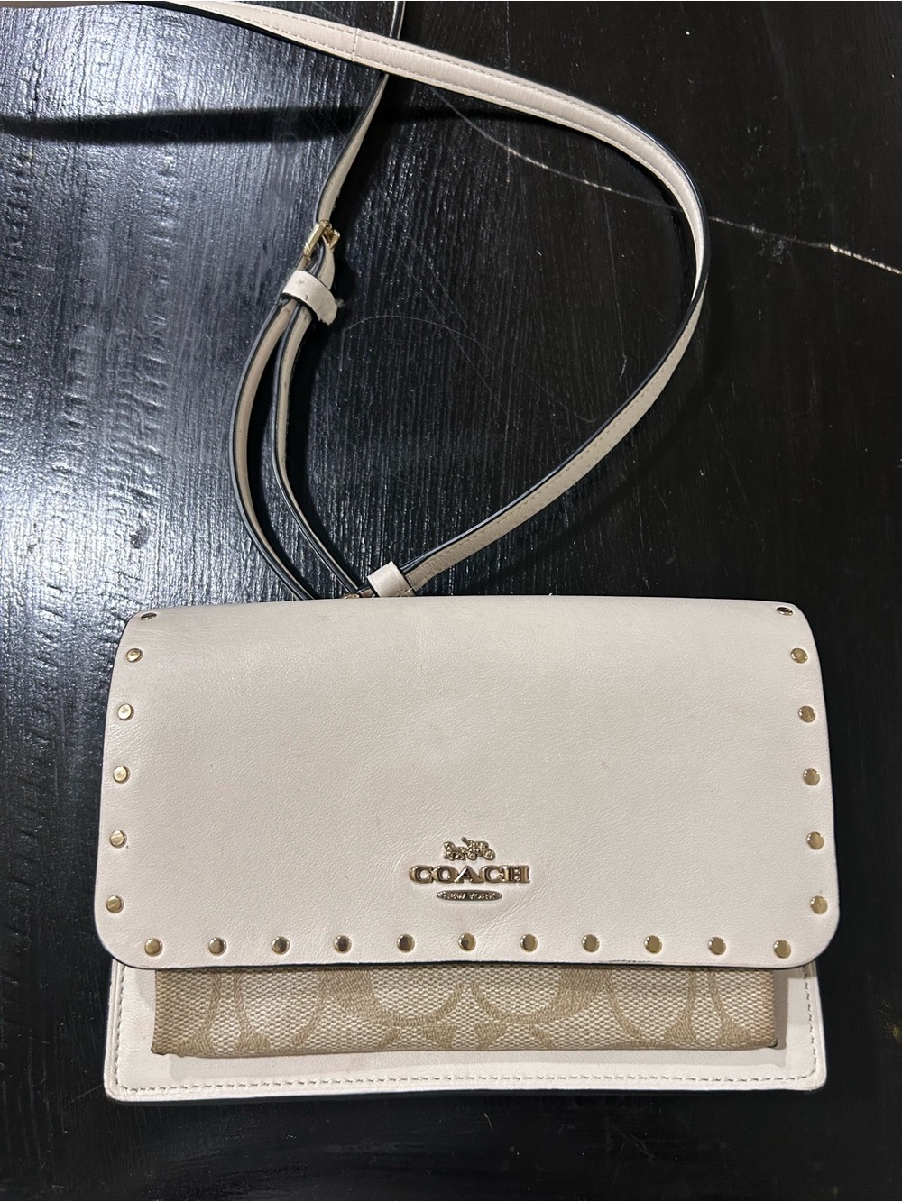 Coach Crossbody Foldover Belt Bag
